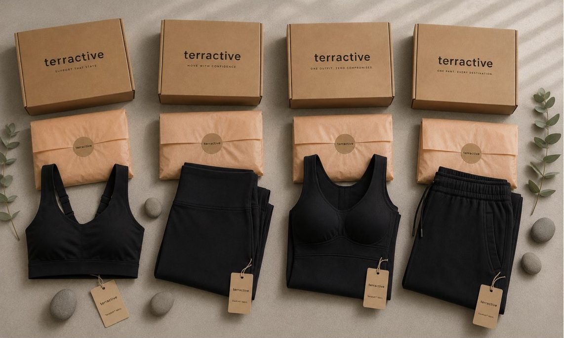 Terractive packaging concept for four products